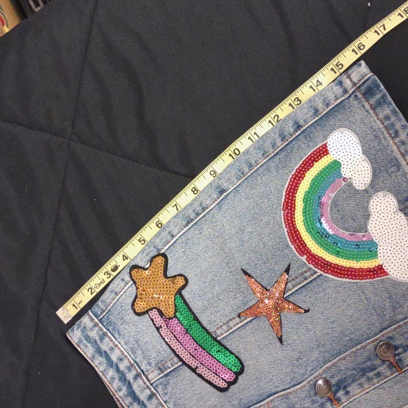 Taigwah Rainbow Sequin Mini Skirt - Picture 8 of 8